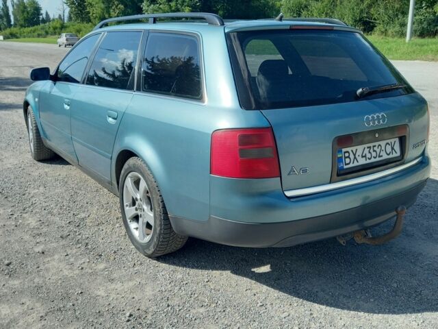 Ауді А6 1998 у Борщеве на Automoto.ua Зелений Ауді А6, об'ємом двигуна 2.5 л та пробігом 350 тис. км за 3200 $, фото 5 на Automoto.ua