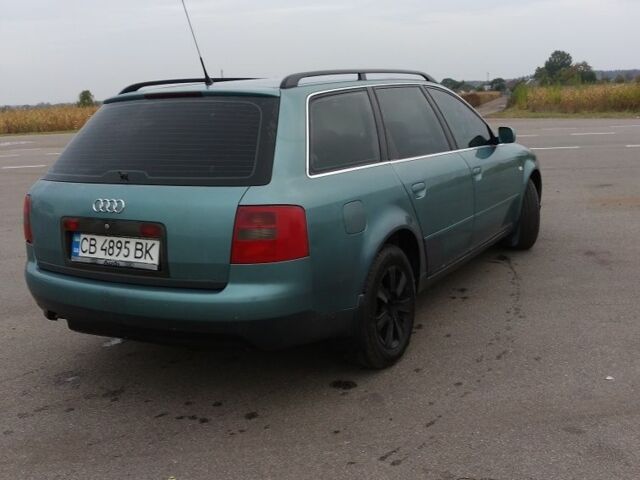 Зеленый Ауди А6, объемом двигателя 2.4 л и пробегом 443 тыс. км за 3100 $, фото 4 на Automoto.ua