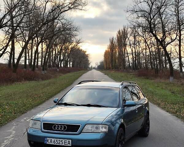 Зеленый Ауди А6, объемом двигателя 2.5 л и пробегом 446 тыс. км за 3900 $, фото 2 на Automoto.ua