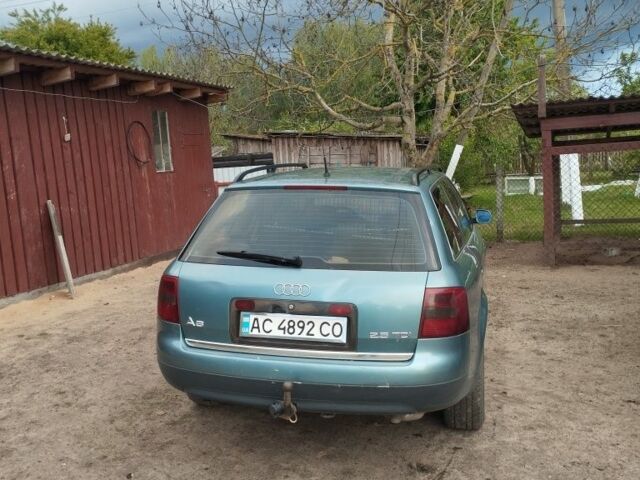 Зеленый Ауди А6, объемом двигателя 2.5 л и пробегом 410 тыс. км за 3799 $, фото 3 на Automoto.ua