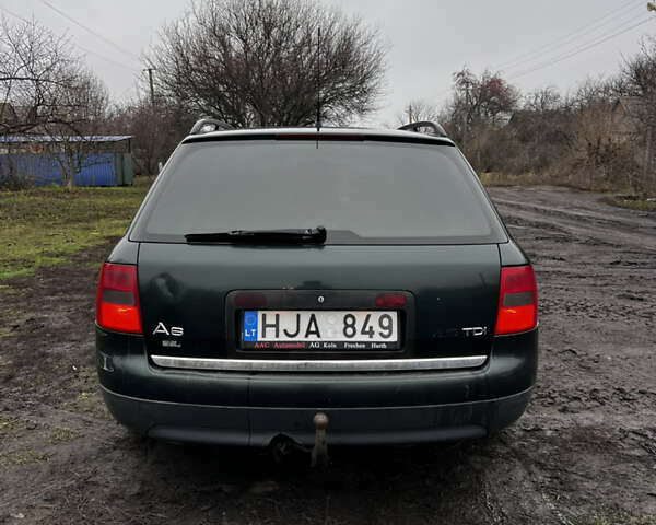 Зеленый Ауди А6, объемом двигателя 1.9 л и пробегом 596 тыс. км за 2200 $, фото 4 на Automoto.ua