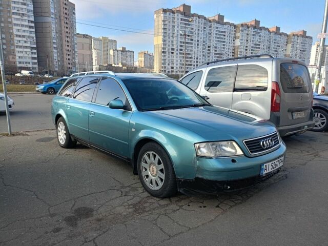 Зеленый Ауди А6, объемом двигателя 2.5 л и пробегом 500 тыс. км за 3000 $, фото 4 на Automoto.ua