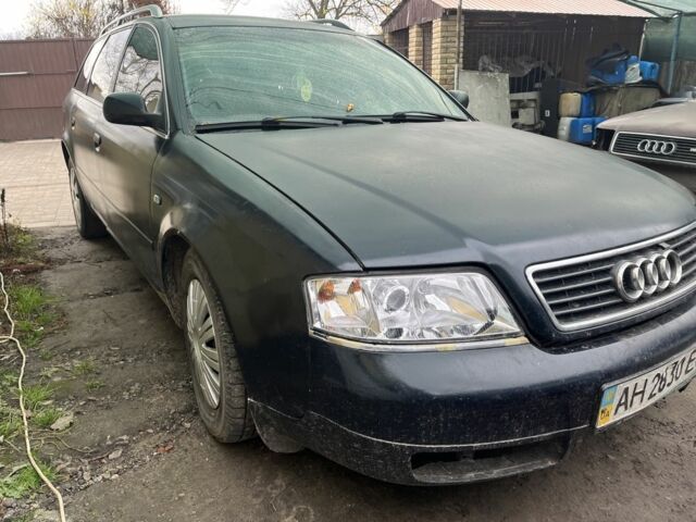 Зелений Ауді А6, об'ємом двигуна 2.5 л та пробігом 400 тис. км за 2350 $, фото 1 на Automoto.ua