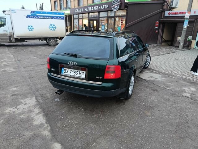 Зеленый Ауди А6, объемом двигателя 1.8 л и пробегом 300 тыс. км за 3400 $, фото 4 на Automoto.ua