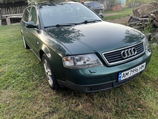 Зеленый Ауди А6, объемом двигателя 2.5 л и пробегом 350 тыс. км за 3800 $, фото 3 на Automoto.ua