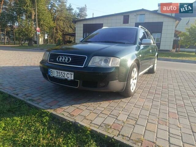Зеленый Ауди А6, объемом двигателя 2.5 л и пробегом 307 тыс. км за 5000 $, фото 22 на Automoto.ua