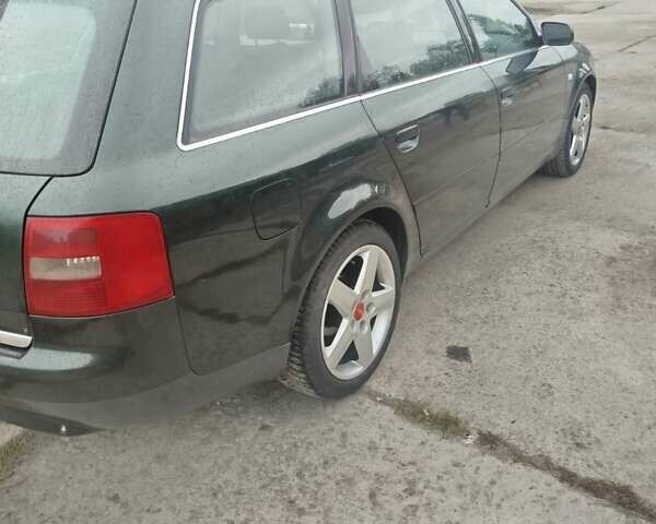 Зеленый Ауди А6, объемом двигателя 2.5 л и пробегом 364 тыс. км за 2400 $, фото 9 на Automoto.ua