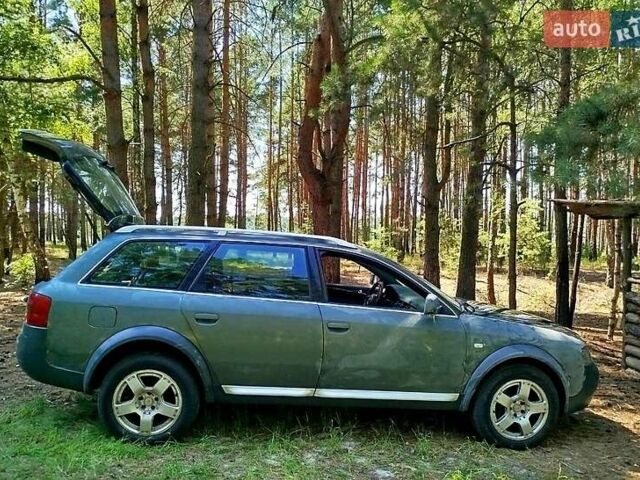 Зеленый Ауди А6, объемом двигателя 2.5 л и пробегом 337 тыс. км за 5000 $, фото 5 на Automoto.ua