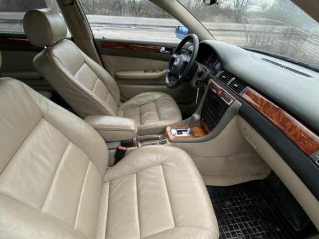 Зеленый Ауди А6, объемом двигателя 2.5 л и пробегом 397 тыс. км за 3599 $, фото 10 на Automoto.ua