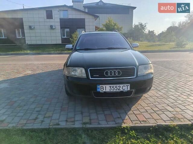 Зеленый Ауди А6, объемом двигателя 2.5 л и пробегом 307 тыс. км за 5000 $, фото 4 на Automoto.ua