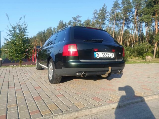 Зеленый Ауди А6, объемом двигателя 2.5 л и пробегом 307 тыс. км за 5000 $, фото 1 на Automoto.ua