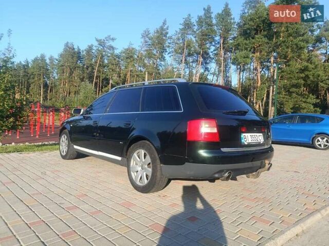 Зеленый Ауди А6, объемом двигателя 2.5 л и пробегом 307 тыс. км за 5000 $, фото 3 на Automoto.ua