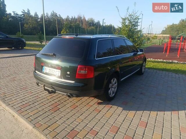 Зеленый Ауди А6, объемом двигателя 2.5 л и пробегом 307 тыс. км за 5000 $, фото 1 на Automoto.ua