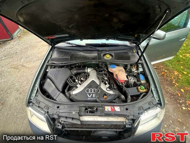 Зеленый Ауди А6, объемом двигателя 2.7 л и пробегом 242 тыс. км за 5000 $, фото 2 на Automoto.ua