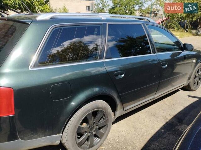 Зеленый Ауди А6, объемом двигателя 2.5 л и пробегом 328 тыс. км за 4500 $, фото 1 на Automoto.ua
