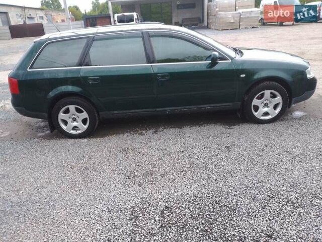 Зеленый Ауди А6, объемом двигателя 2.5 л и пробегом 313 тыс. км за 4900 $, фото 10 на Automoto.ua