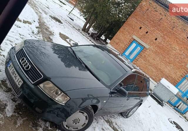 Зеленый Ауди А6, объемом двигателя 2.5 л и пробегом 290 тыс. км за 3350 $, фото 4 на Automoto.ua