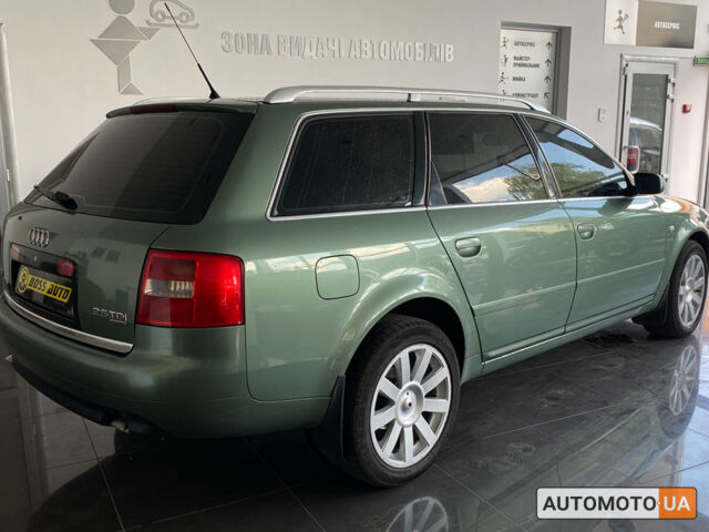 Зеленый Ауди А6, объемом двигателя 2.5 л и пробегом 290 тыс. км за 5500 $, фото 6 на Automoto.ua