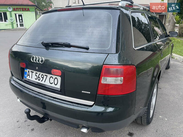 Зеленый Ауди А6, объемом двигателя 2.5 л и пробегом 338 тыс. км за 5650 $, фото 6 на Automoto.ua