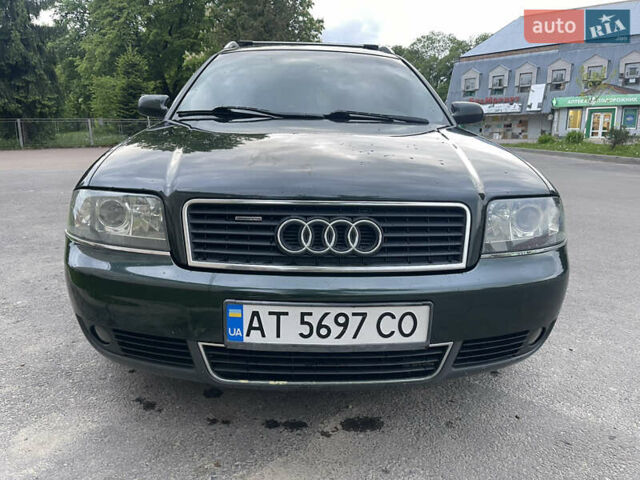 Зеленый Ауди А6, объемом двигателя 2.5 л и пробегом 338 тыс. км за 5650 $, фото 9 на Automoto.ua