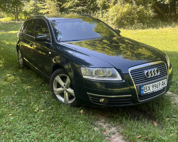 Зеленый Ауди А6, объемом двигателя 2.4 л и пробегом 296 тыс. км за 7100 $, фото 2 на Automoto.ua
