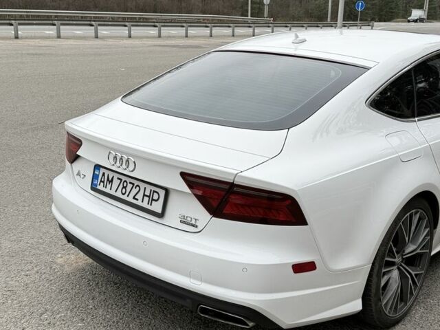 Белый Ауди A7 Sportback, объемом двигателя 3 л и пробегом 143 тыс. км за 23900 $, фото 1 на Automoto.ua