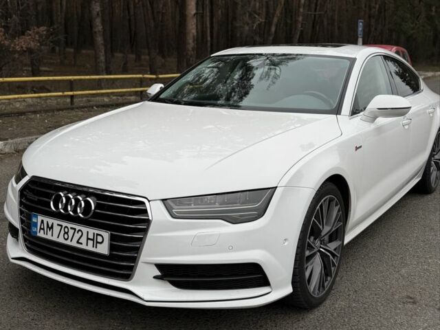 Белый Ауди A7 Sportback, объемом двигателя 3 л и пробегом 143 тыс. км за 23900 $, фото 5 на Automoto.ua