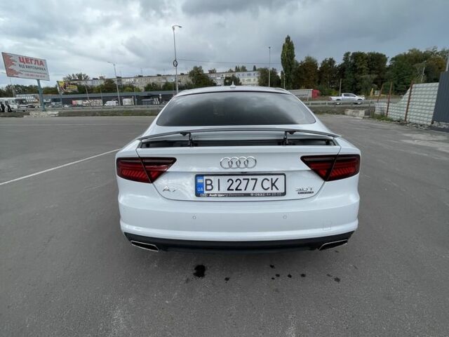 Білий Ауді A7 Sportback, об'ємом двигуна 3 л та пробігом 66 тис. км за 33200 $, фото 5 на Automoto.ua