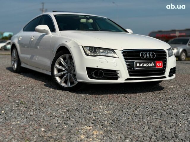 Белый Ауди A7 Sportback, объемом двигателя 3 л и пробегом 298 тыс. км за 16690 $, фото 1 на Automoto.ua