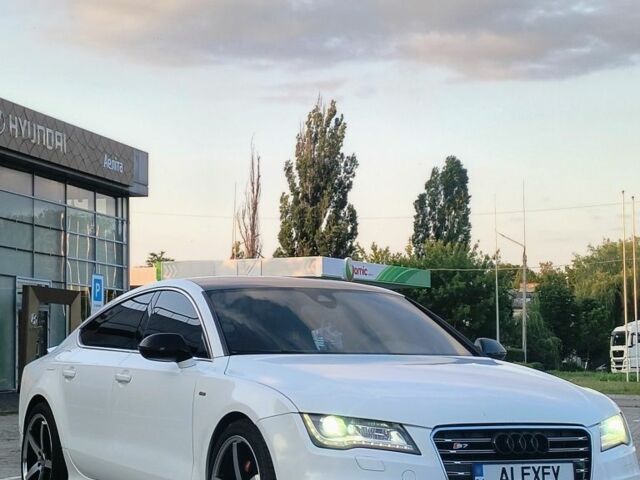 Белый Ауди A7 Sportback, объемом двигателя 3 л и пробегом 152 тыс. км за 17800 $, фото 1 на Automoto.ua