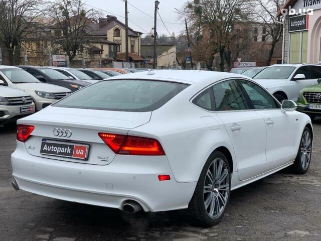 Белый Ауди A7 Sportback, объемом двигателя 3 л и пробегом 167 тыс. км за 20990 $, фото 4 на Automoto.ua