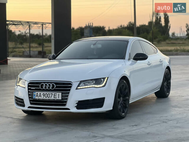 Белый Ауди A7 Sportback, объемом двигателя 2.77 л и пробегом 215 тыс. км за 13500 $, фото 1 на Automoto.ua