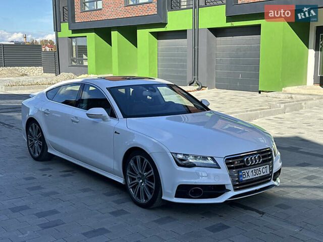 Ауди A7 Sportback 2011 в Тернополе на Automoto.ua Белый Ауди A7 Sportback, объемом двигателя 3 л и пробегом 209 тыс. км за 12799 $, фото 5 на Automoto.ua