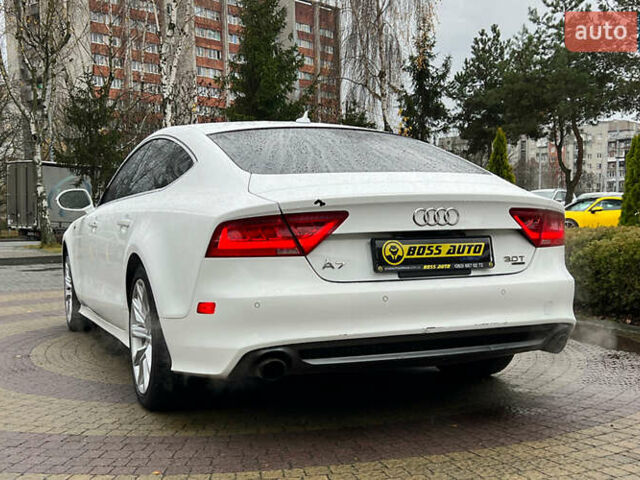 Білий Ауді A7 Sportback, об'ємом двигуна 3 л та пробігом 299 тис. км за 14200 $, фото 4 на Automoto.ua