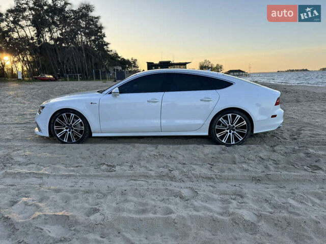 Белый Ауди A7 Sportback, объемом двигателя 3 л и пробегом 199 тыс. км за 20000 $, фото 3 на Automoto.ua