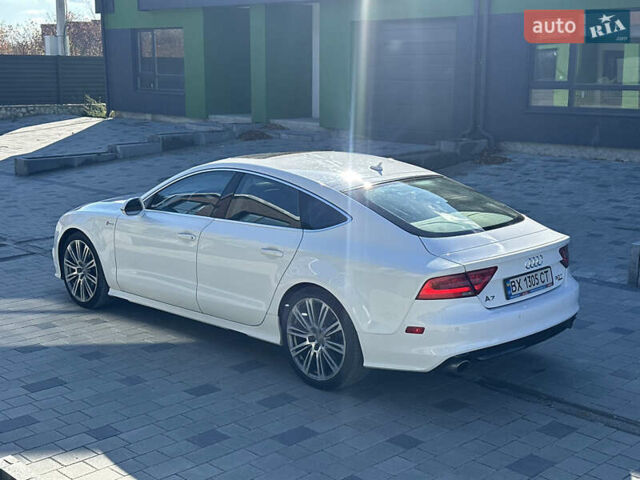 Ауди A7 Sportback 2011 в Тернополе на Automoto.ua Белый Ауди A7 Sportback, объемом двигателя 3 л и пробегом 209 тыс. км за 12799 $, фото 18 на Automoto.ua