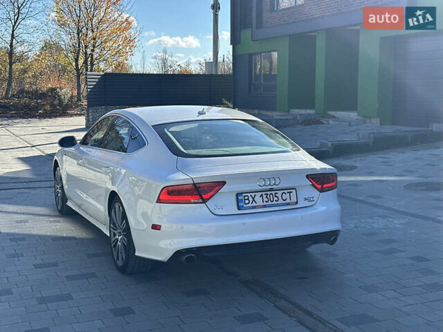 Ауди A7 Sportback 2011 в Тернополе на Automoto.ua Белый Ауди A7 Sportback, объемом двигателя 3 л и пробегом 209 тыс. км за 12799 $, фото 17 на Automoto.ua