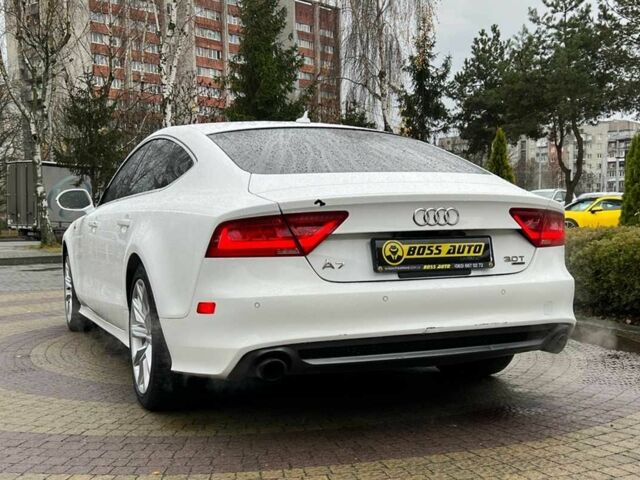 Белый Ауди A7 Sportback, объемом двигателя 3 л и пробегом 299 тыс. км за 13650 $, фото 4 на Automoto.ua