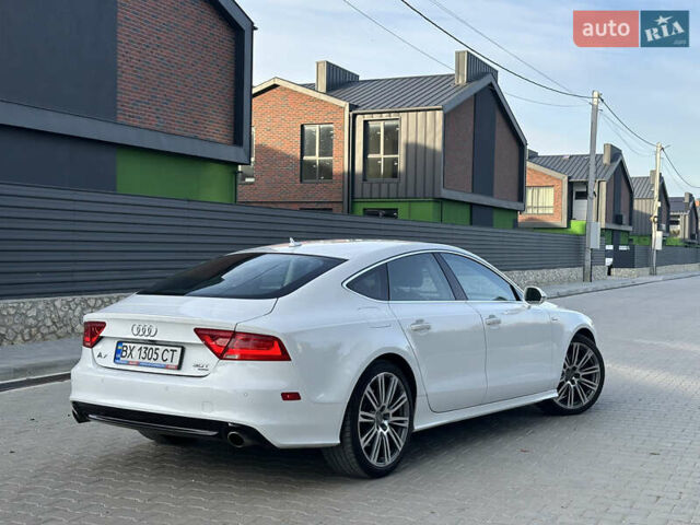 Білий Ауді A7 Sportback, об'ємом двигуна 3 л та пробігом 209 тис. км за 13299 $, фото 10 на Automoto.ua
