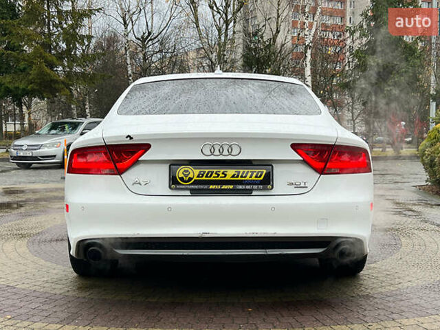 Білий Ауді A7 Sportback, об'ємом двигуна 3 л та пробігом 299 тис. км за 14200 $, фото 5 на Automoto.ua