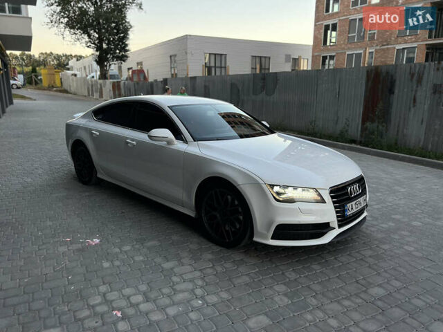 Белый Ауди A7 Sportback, объемом двигателя 3 л и пробегом 158 тыс. км за 13250 $, фото 19 на Automoto.ua