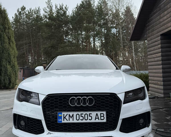 Белый Ауди A7 Sportback, объемом двигателя 3 л и пробегом 220 тыс. км за 16000 $, фото 11 на Automoto.ua