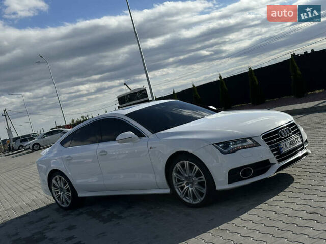 Білий Ауді A7 Sportback, об'ємом двигуна 3 л та пробігом 235 тис. км за 16799 $, фото 4 на Automoto.ua
