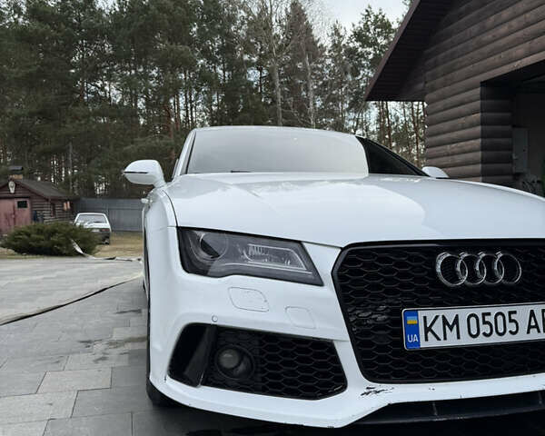 Белый Ауди A7 Sportback, объемом двигателя 3 л и пробегом 220 тыс. км за 16000 $, фото 12 на Automoto.ua