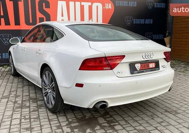 Білий Ауді A7 Sportback, об'ємом двигуна 3 л та пробігом 167 тис. км за 15500 $, фото 6 на Automoto.ua