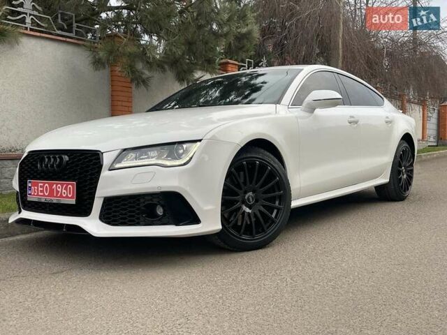 Ауді A7 Sportback 2013 у Рівному на Automoto.ua Білий Ауді A7 Sportback, об'ємом двигуна 3 л та пробігом 202 тис. км за 12900 $, фото 3 на Automoto.ua