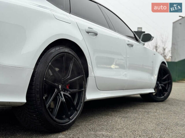 Білий Ауді A7 Sportback, об'ємом двигуна 3 л та пробігом 181 тис. км за 16700 $, фото 17 на Automoto.ua