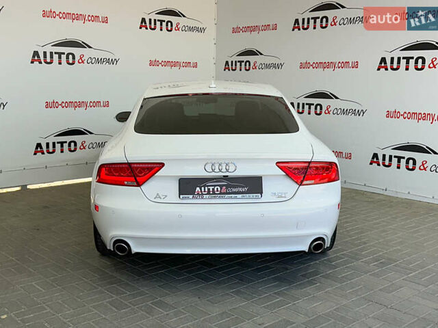 Белый Ауди A7 Sportback, объемом двигателя 3 л и пробегом 164 тыс. км за 17950 $, фото 2 на Automoto.ua