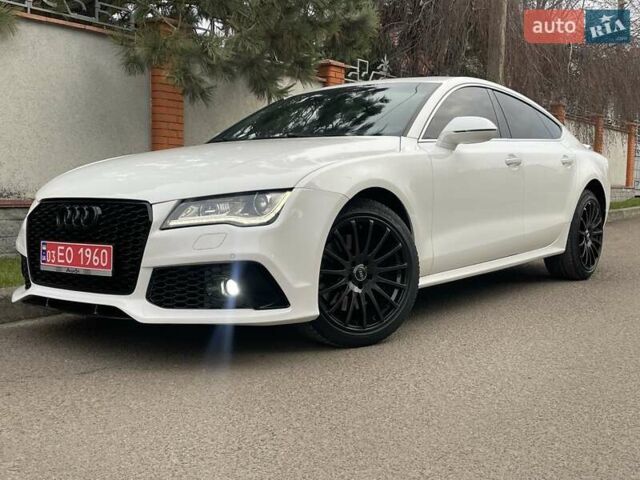 Ауді A7 Sportback 2013 у Рівному на Automoto.ua Білий Ауді A7 Sportback, об'ємом двигуна 3 л та пробігом 202 тис. км за 12900 $, фото 1 на Automoto.ua