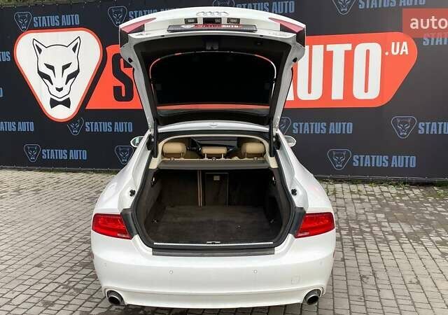 Білий Ауді A7 Sportback, об'ємом двигуна 3 л та пробігом 167 тис. км за 15500 $, фото 9 на Automoto.ua